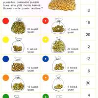 Logico Piccolo: Alkuopetuksen matematiikka, kertolaskut 2
